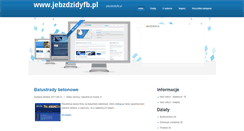 Desktop Screenshot of jebzdzidyfb.pl